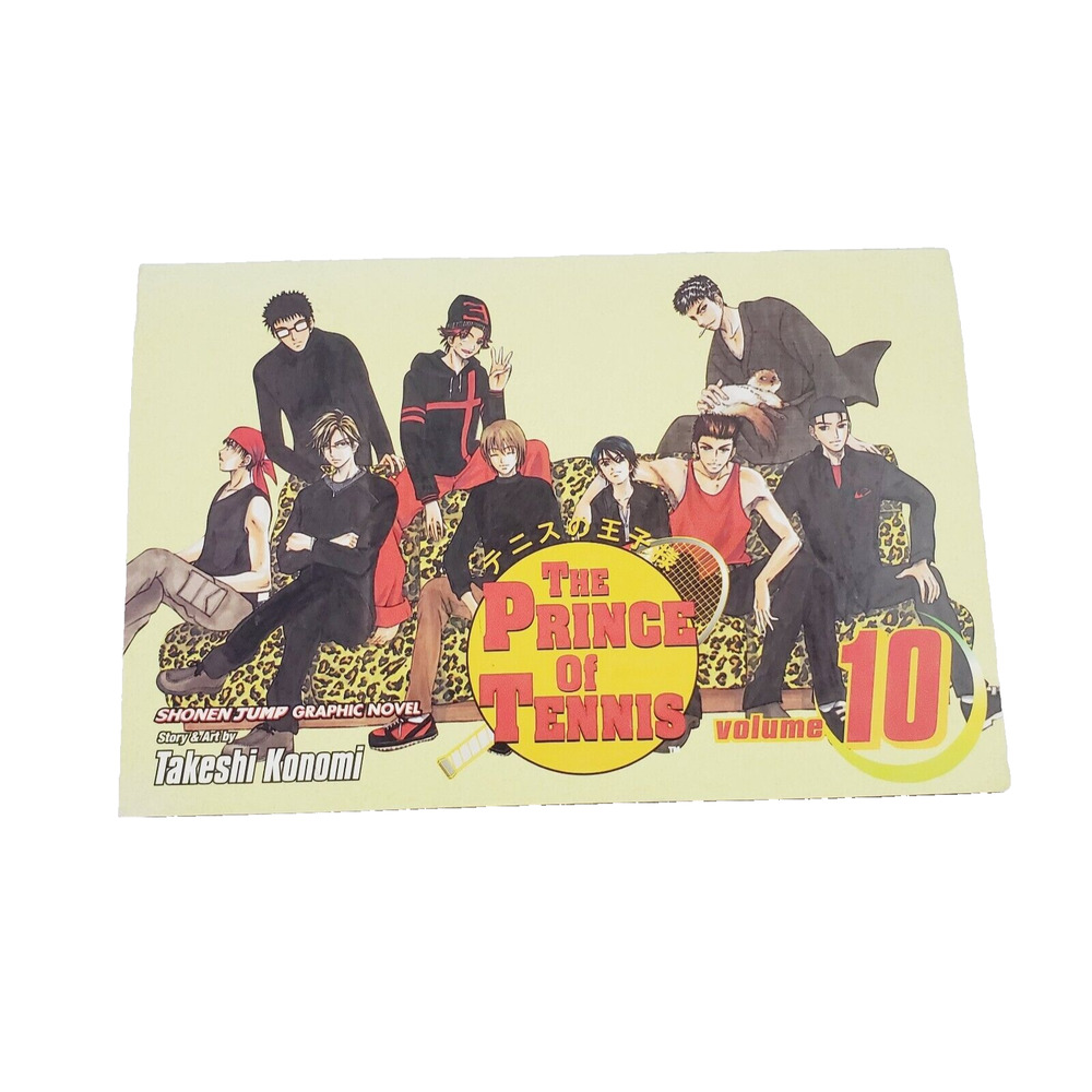 The Prince of Tennis Vol 10 v 10 Shonen Jump Graphic Novel Takeshi Konomi